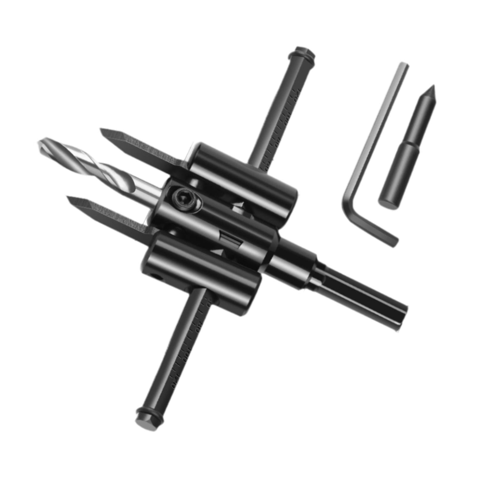 Magideal - De Corona Para Madera, Cortadora De Corona Circular, Herramienta De Perforación Versátil Y Resistente, Cortadora De Madera Redonda Para Carpint 120