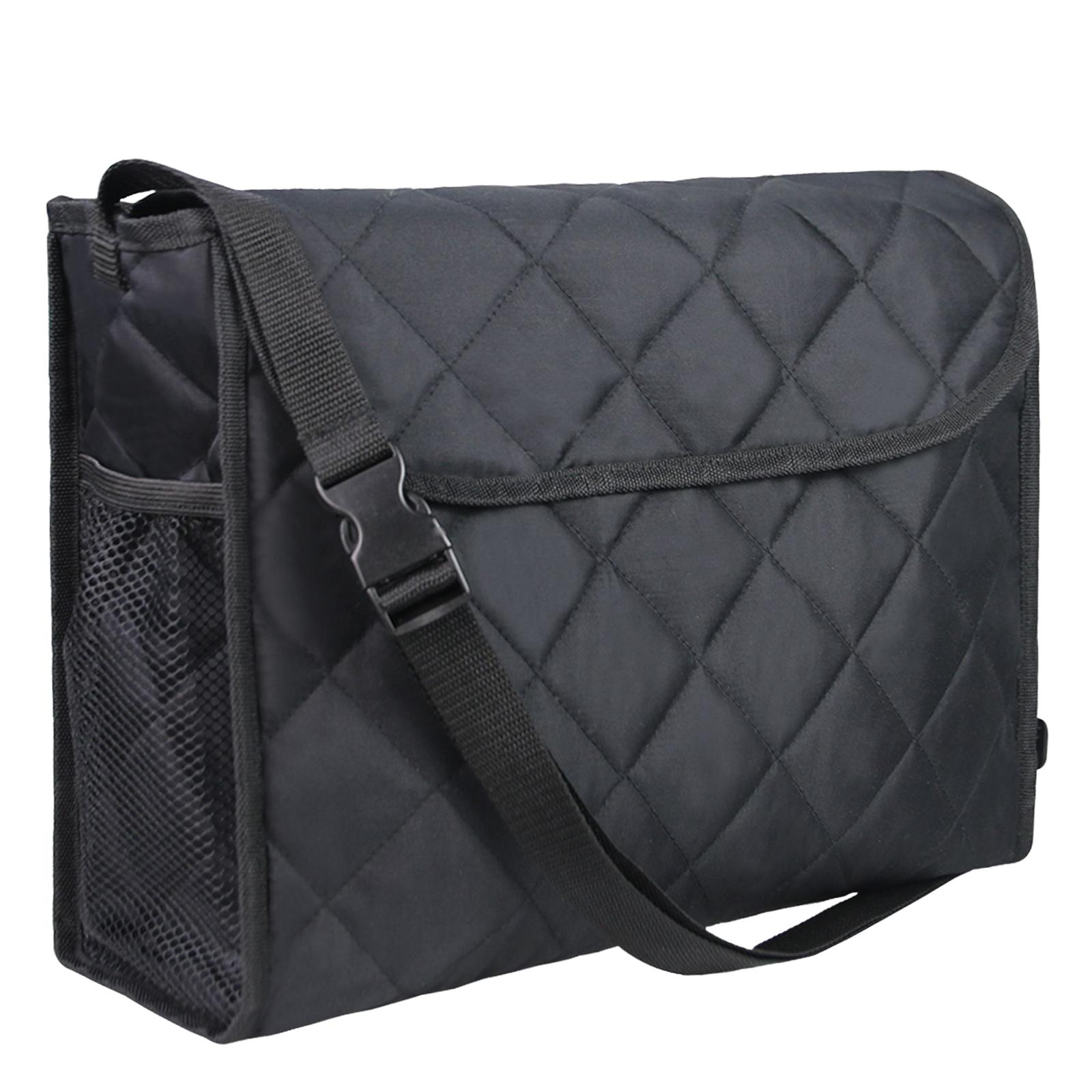 Magideal - Bolsa Para Silla De Ruedas/Accesorio Con Bolsillo Interior Bolsillos De Almacenamiento Grandes Bolsa /Para Silla De Ruedas Motorizada Scooters , Negro