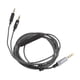 thumbnail image 1 of Cable De 3,5 Mm A 2,5 Mm Con Micrófono De Repuesto Para Auriculares Sol Republic, Color Negro, 1 of 3