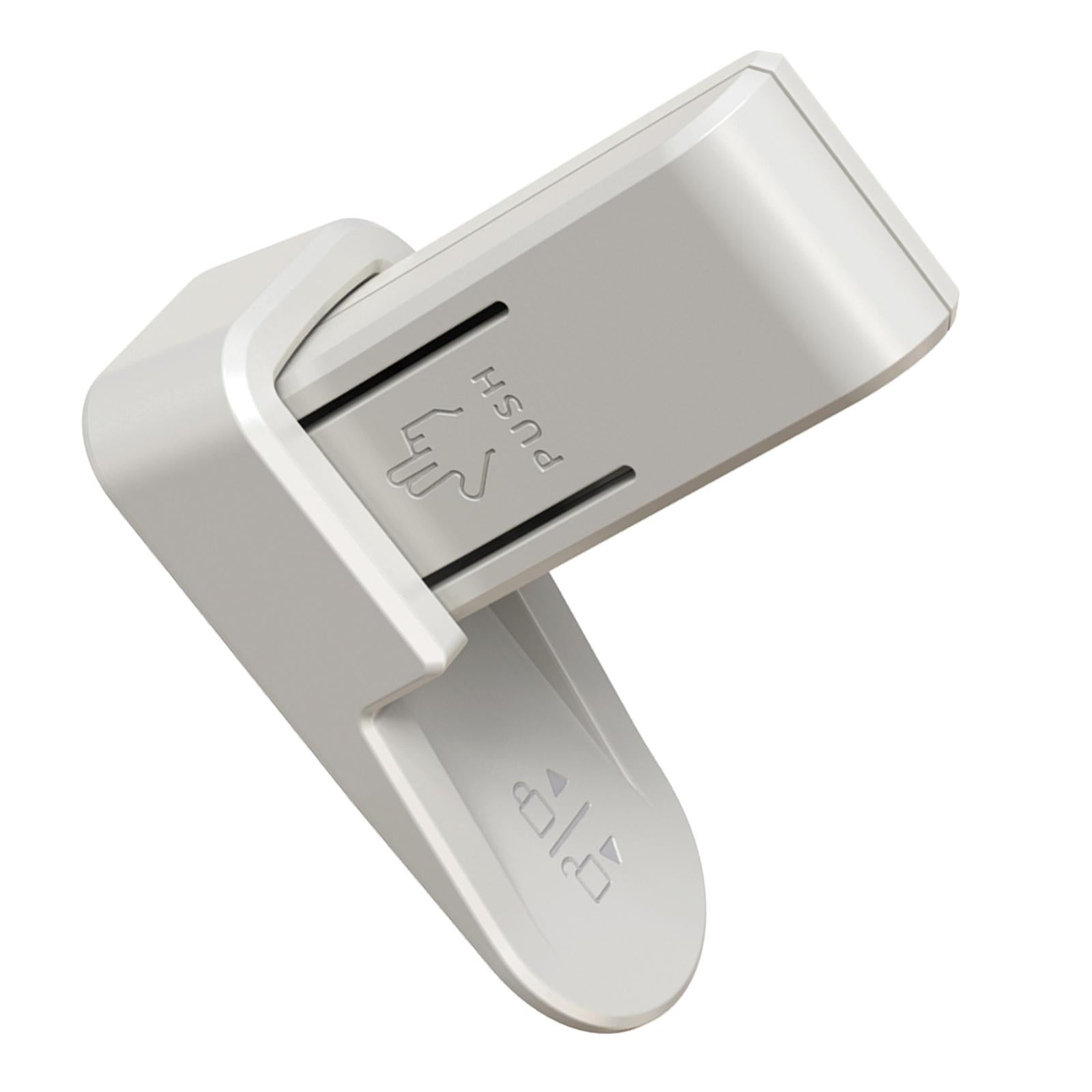 Magideal - It Cerradura De Palanca Para Manija De Puerta, Cerradura De Palanca De Puerta Para Muebles, Cerraduras De Palanca Universales Sin Perforaciones Para G