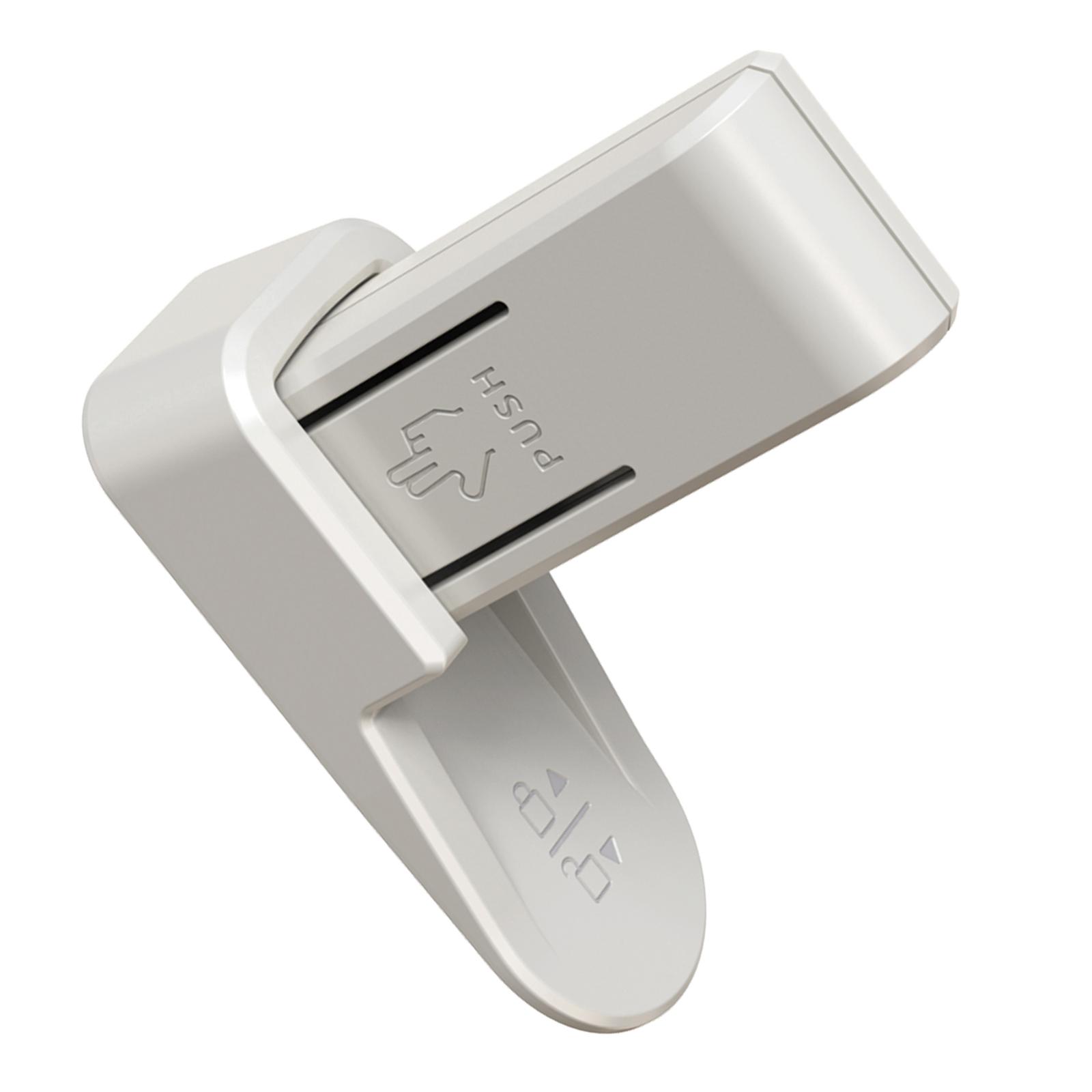 Magideal - It Cerradura De Palanca Para Manija De Puerta, Cerradura De Palanca De Puerta Para Muebles, Cerraduras De Palanca Universales Sin Perforaciones Para G