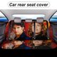 thumbnail image 5 of Thriller de Terror Giallo-theme Car Rear Seat Covers Back Elastic Flexible Car Seat Covers Decorative Fits Most Cars 120x59x76cm, 5 of 6