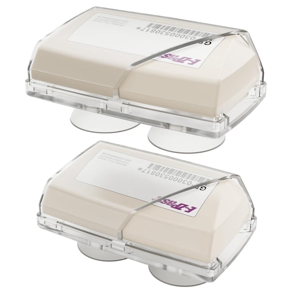 Soporte para Pase FLLIK Pack de 2 Ventosas 9.4x4.8 cm