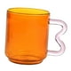 thumbnail image 4 of Taza De Cristal Colorida Taza De Bebida De Desayuno 15 Oz Para Oficina De Agua Con Leche, 4 of 5