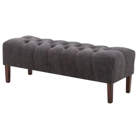 Banqueta Santi capitone Gris