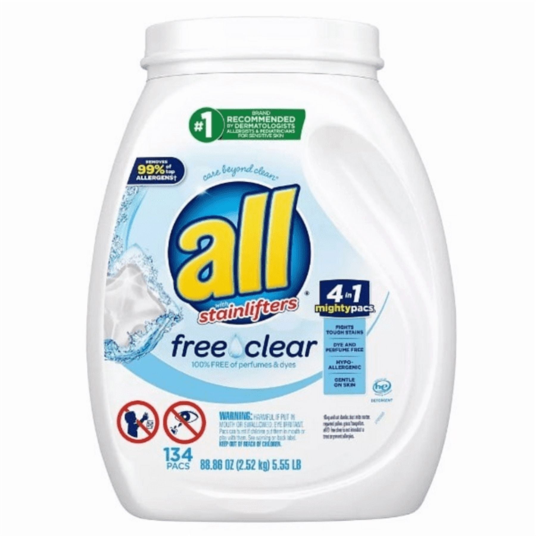 All - Detergente En Cápsulas 4 En 1 134