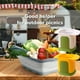 thumbnail image 2 of 1 Pack Vegetable Chopper Dicing & Slitting, Block Vegetables And Fruits Dicing Artifact, Kitchen Food Chopper Cutter, For Potato, Onions, Carrots, Cucumbers Various Vegetables, 2 of 3