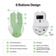 thumbnail image 5 of Mouse Inalámbrico Acer 2.4GHz USB 1600 DPI 6 Botones Verde, 5 of 9