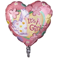 Globo De Aluminio Qualatex Pioneer Balloon Company It'S A Girl De 18 Cm