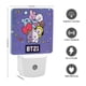 thumbnail image 2 of BT21 Luz nocturna LED con sensor de anochecer a amanecer para dormitorio, baño, pasillo, escaleras - Lámpara LED nocturna de enchufe, 0.5W - 1 pieza, 2 of 6