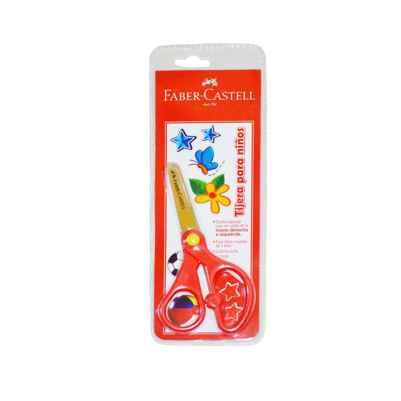 Tijera Escolar Faber-Castell