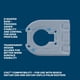 thumbnail image 2 of Subbase para enrutadores Bosch Colt Palm GKFD01 en forma de D, 2 of 5