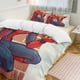 thumbnail image 2 of Spiderman Eats Pizza Comforter Set for Kids Boys Teen Men Tween 3D Lightweight Microfiber Bedding Sets, 2 of 4