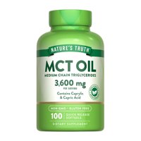 Natures Truth - Mct Oil 3600Mg 100 Capsulas -