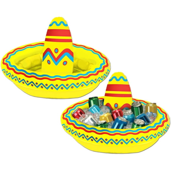 Hielera inflable en forma de sombrero PMU para 300-350 ml