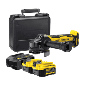 Kit Esmeril Angular 4-1/2” 5” Car/Bat 4Ah Stanley Sbg700M2K