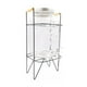 thumbnail image 1 of Dispensador De Bebidas De Vidrio 5l Soporte Metal Con Asas, 1 of 3