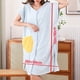 thumbnail image 4 of 1pc Super Absorbent Hooded Bathrobe for Women - Perfect for Shower, Spa, and Bath - Includes Hat and Big Bath Towel, 4 of 5