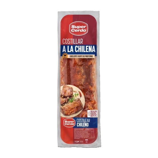 Costillar De Cerdo A La Chilena 1,5 Kg Super Cerdo