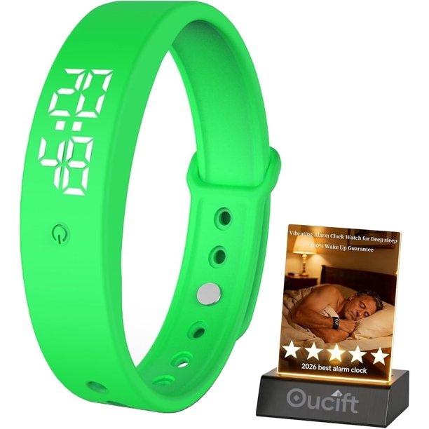 Pulsera alarma vibratoria dormilones silenciosa ponible reloj choque