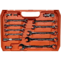 Genérico - Juego Caja Set Dados Chicharra Herramientas 82 Piezas Rojo