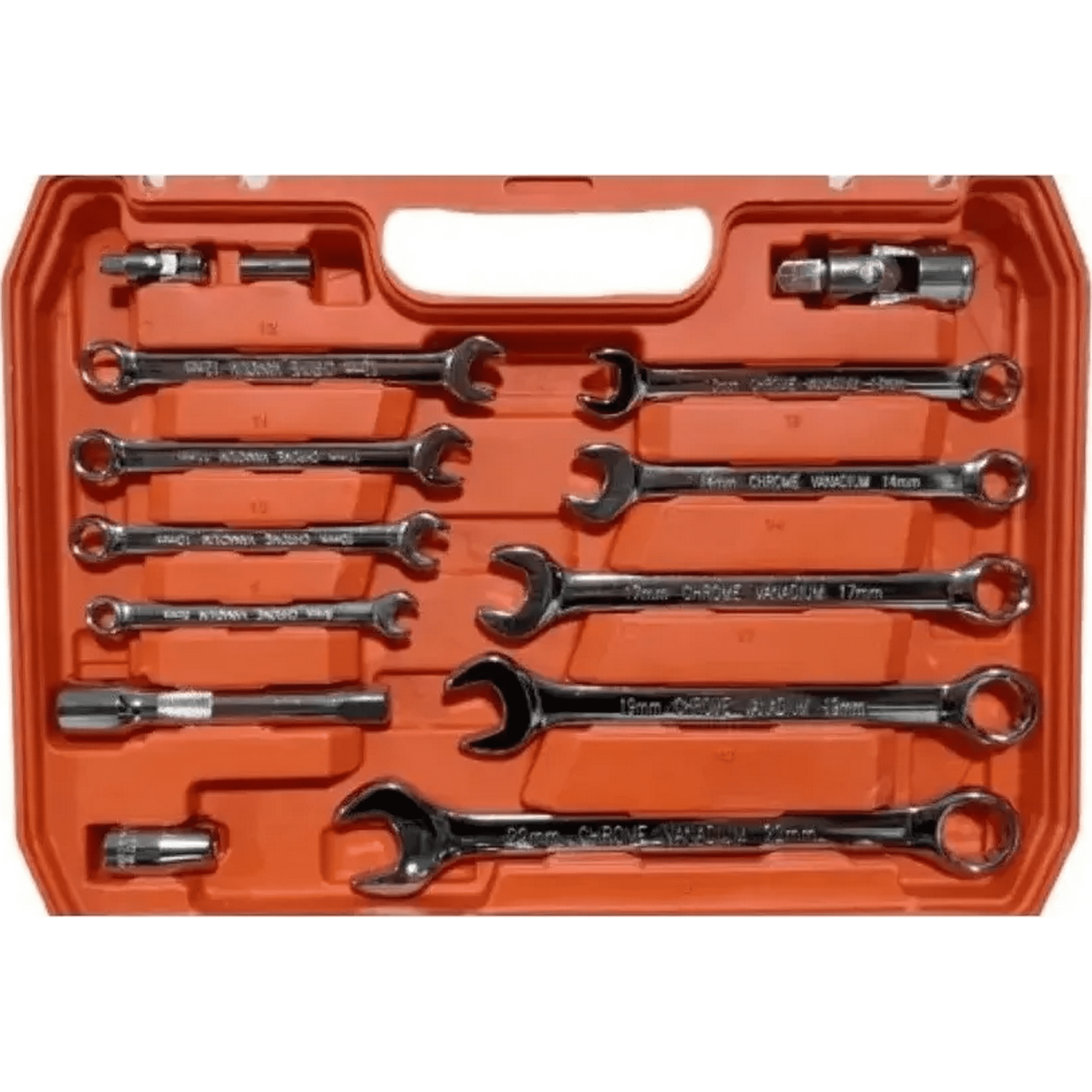 Genérico - Juego Caja Set Dados Chicharra Herramientas 82 Piezas Rojo