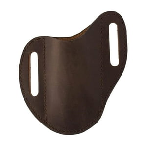 Genérico - Funda De Cuchillo De Cuero Pu Para Cinturón Hecha A Mano Para Pesca Actividades Al Aire Libre Barbacoa Marrón