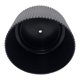 thumbnail image 4 of Macetero Maceta De Ceramica Negro Lineas Verticales Pequeño, 4 of 6