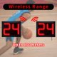 thumbnail image 2 of Reloj de Disparo de Baloncesto YZ Paquete de 2 con Panel de Control para Exterior, 2 of 7