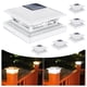 thumbnail image 1 of Luces solares para postes VOLISUN, paquete de 6, impermeables, 2 modos de color, 1 of 6