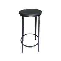 Incatex - Taburete Sin Respaldo Negro 35X38X75 Cm