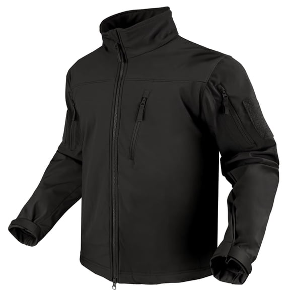 Chaqueta Condor Phantom Soft Shell (negra, XL) para hombre