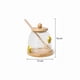 thumbnail image 2 of Tarro Miel Vidrio Colmena Dipper Madera Abejas Decorativas, 2 of 5