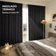 thumbnail image 4 of Casa Nerola Cortina Blackout Textura Lino 140 x 220 cm Poliéster 1 Paño Negro, 4 of 9
