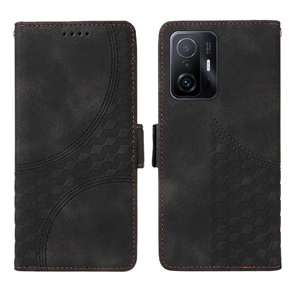 Carcasa Foxdock Xiaomi 11t/11t Pro De Cuero Pu, Diseño Acolchado Clásico, Protección Contra Caídas Y Rayones