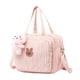 thumbnail image 1 of Bolsa De Pañales Bolso Reutilizable Gran Capacidad Espaciosa Momia Bolsa De Maquillaje Bolso Rosa, 1 of 3