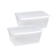 thumbnail image 3 of Contenedor De Almacenamiento Para Nevera, Contenedor De Ensalada De Lechuga Para Despensa, Cocina, 3000ml, 2 Piezas, 3 of 5