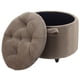 thumbnail image 2 of Pouf Baúl Zoe Cafe Felpa 60x60x50 cm, 2 of 3