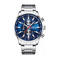 Reloj Curren Krec971903 Cuarzo Plata