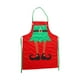 thumbnail image 5 of Delantal Navideño Delantal Con Pechera Creativo Delantal De Cocina De Limpieza Festiva Para Hornear Rojo, 5 of 5