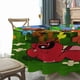 thumbnail image 3 of Smiling Critters Mantel Redondo con Estampado Icónico de Temática, Se Adapta a la Mayoría de Mesas, Fácil de Cuidar, Regalo Perfecto para Aficionados, Amigos y Familia.180cm, 3 of 5