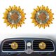 thumbnail image 1 of Clips para rejilla de ventilación Xinjincang Girasol dorado - Pack de 2, 1 of 7