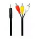 thumbnail image 2 of Cable Auxiliar A Rca 3x1 Aux 3-5mm De Audio Y Video 1-5m, 2 of 3