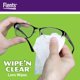 thumbnail image 3 of Toallitas para lentes Flents Wipe 'N Clear prehumedecidas, 150 unidades, 3 of 8