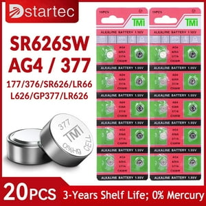 Genérico - 10 Un. Pilas Para Reloj - 3770