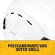 thumbnail image 2 of Casco de seguridad DEWALT DPG22V unisex tipo II clase C blanco, 2 of 3