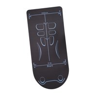 Ioensy - Estera De Ejercicio Para La Colchoneta De Acondicionamiento Físico Para La Rueda De Rodillos Para El Entrenamiento Pilates Interiores 160Cmx70Cm