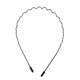 thumbnail image 2 of 2pcs Unisex Metal Spring Hairband Ondulado Sports Face Wash Hair Loop Headband 05, 2 of 5