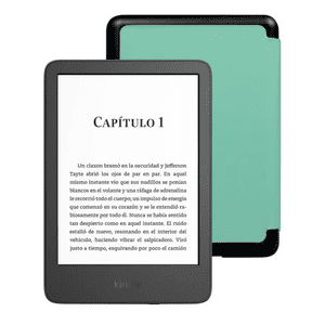 Kindle Paperwhite 7"" 2024 16 Gb Sin Publicidad Con Funda Premium Verde