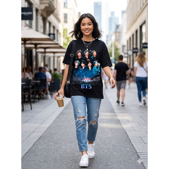 Polera Kpop Bts Tour 2026 Santiago M